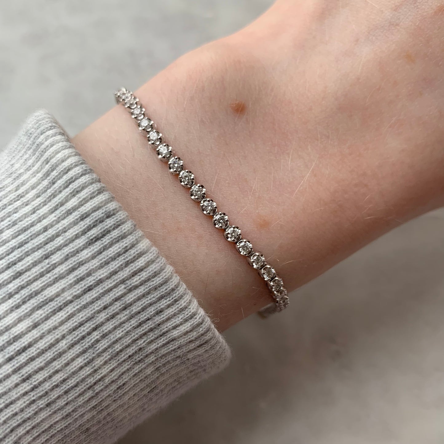 2ct Diamond Tennis Bracelet